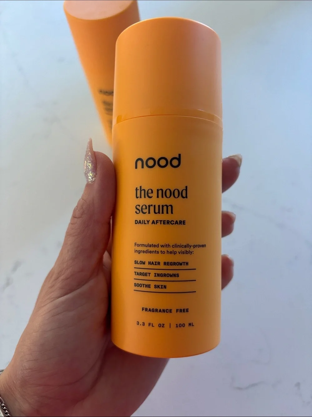 Nood serum for slowing hair regrowth